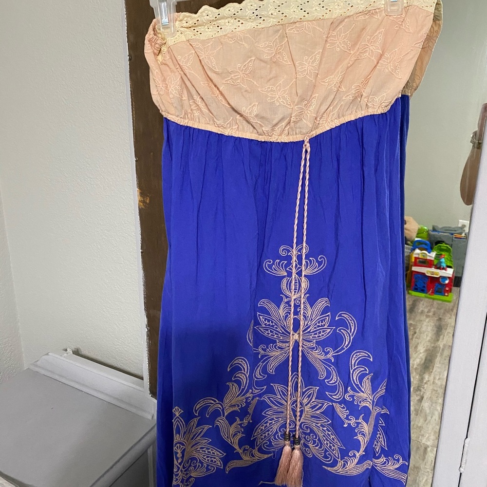 Tube top dress